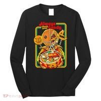 Always Check Your Candy Trick Or Treat Funny Halloween Long Sleeve Shirt thumb 0