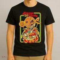 Always Check Your Candy Trick Or Treat Funny Halloween T-Shirt thumb 3