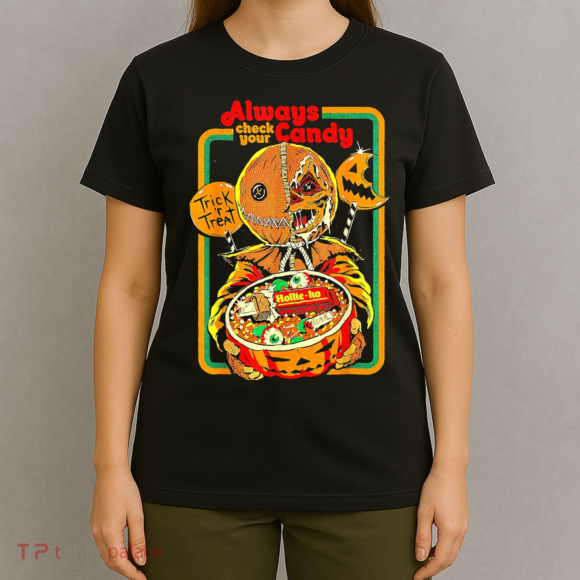 Always Check Your Candy Trick Or Treat Funny Halloween T-Shirt