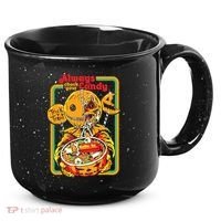 Always Check Your Candy Trick Or Treat, Funny Halloween 15oz Campfire Ceramic Mug thumb 0
