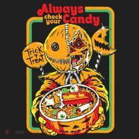 Always Check Your Candy Trick Or Treat, Funny Halloween 15oz Campfire Ceramic Mug thumb 2