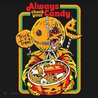 Always Check Your Candy Trick Or Treat, Funny Halloween Mousepad thumb 1