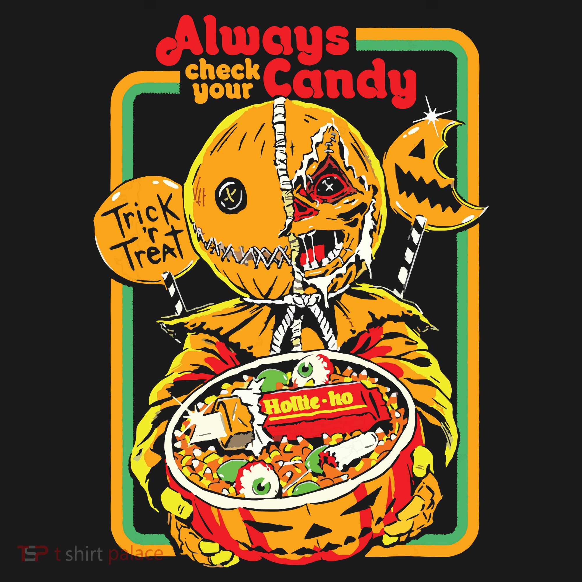 Always Check Your Candy Trick Or Treat, Funny Halloween Mousepad