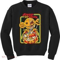 Always Check Your Candy Trick Or Treat, Funny Halloween Kids Sweatshirt thumb 0