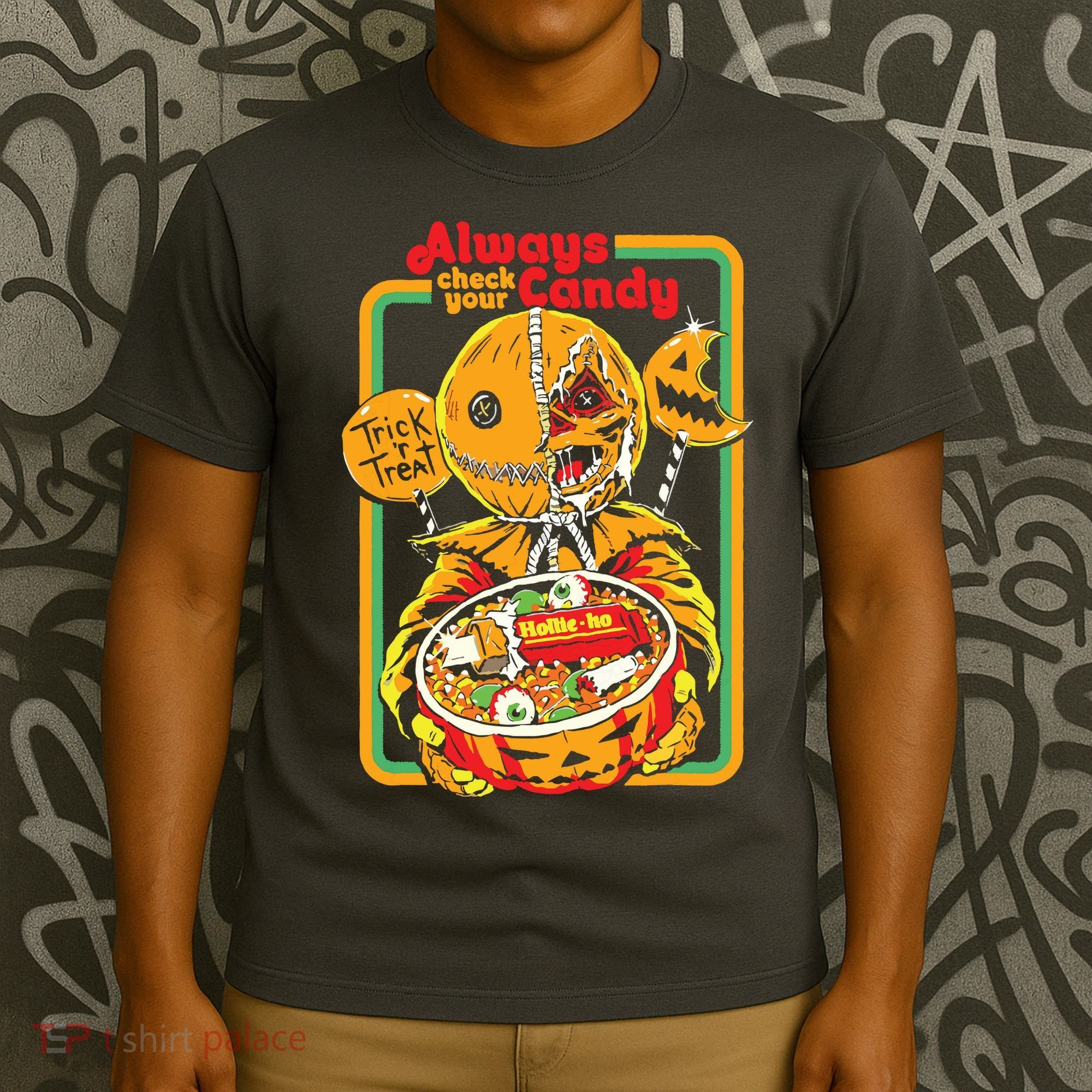 Always Check Your Candy Trick Or Treat, Funny Halloween T-Shirt