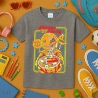 Always Check Your Candy Trick Or Treat, Funny Halloween Kids T-Shirt thumb 3