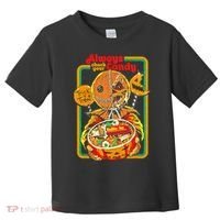 Always Check Your Candy Trick Or Treat, Funny Halloween Tee Toddler T-Shirt thumb 0