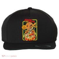 Always Check Your Candy Trick Or Treat, Funny Halloween Tee Wool Snapback Cap thumb 0
