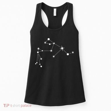 Aquarius Constellation Zodiac Women's Tank Top