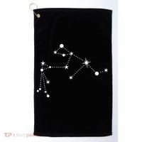 Aquarius Constellation Zodiac Golf Towel thumb 0