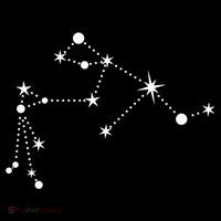 Aquarius Constellation Zodiac Gift USA-Made Doggie Bandana thumb 2