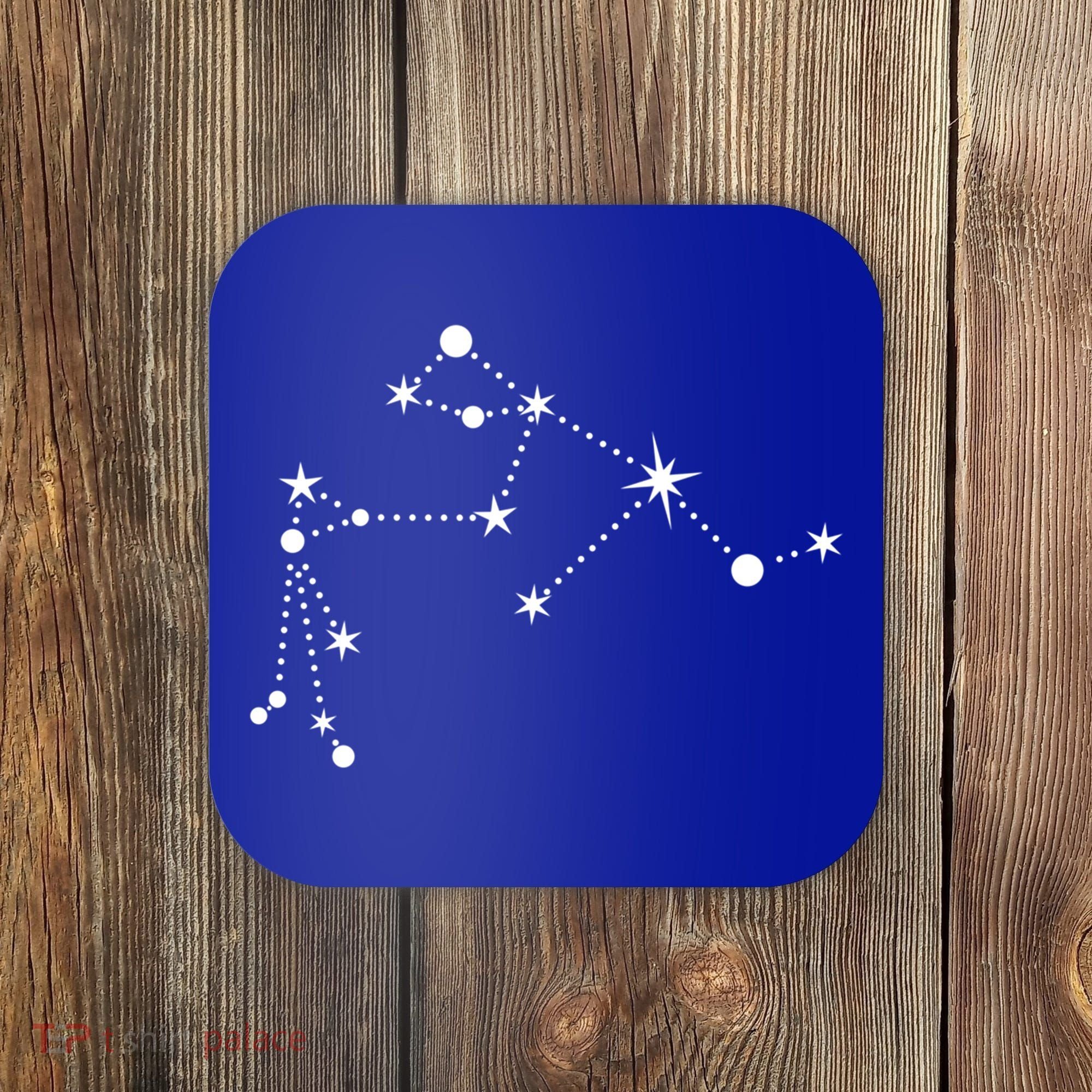 Aquarius Constellation Zodiac Gift Coaster