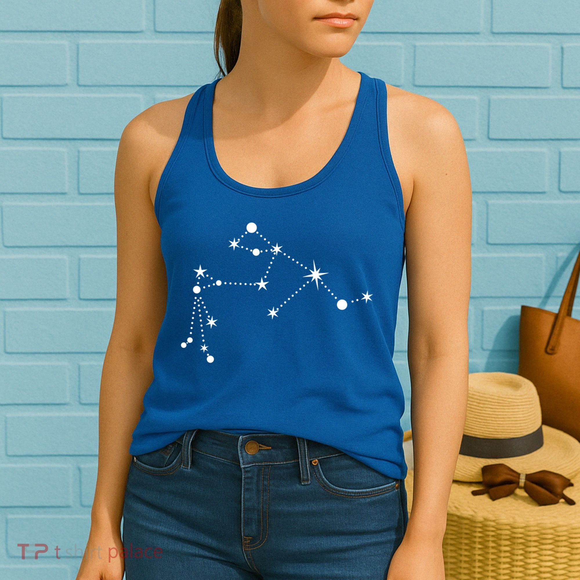 Aquarius Constellation Zodiac Gift Women's Tank Top