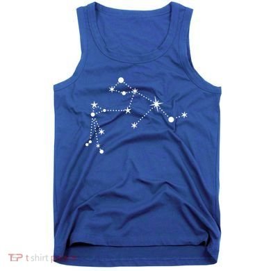 Aquarius Constellation Zodiac Gift Tank Top