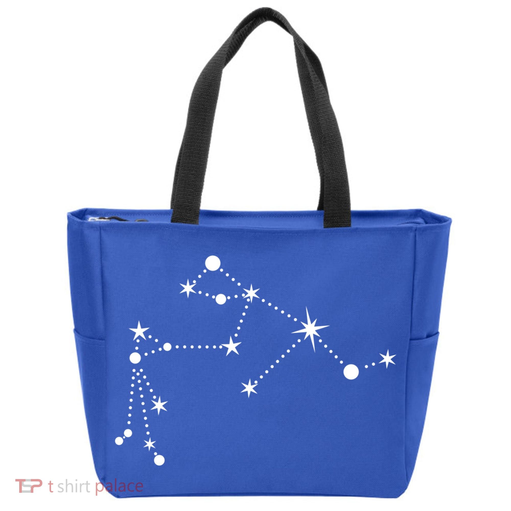 Aquarius Constellation Zodiac Gift Tote Bag