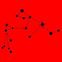 Aquarius Constellation Zodiac Gift Santa Hat thumb 1