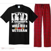 A Dad A Grandpa And A World War 2 Veteran Gift Pajama Set thumb 0