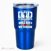 A Dad A Grandpa And A World War 2 Veteran Gift Tumbler thumb 0