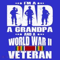 A Dad A Grandpa And A World War 2 Veteran Gift Mousepad thumb 1