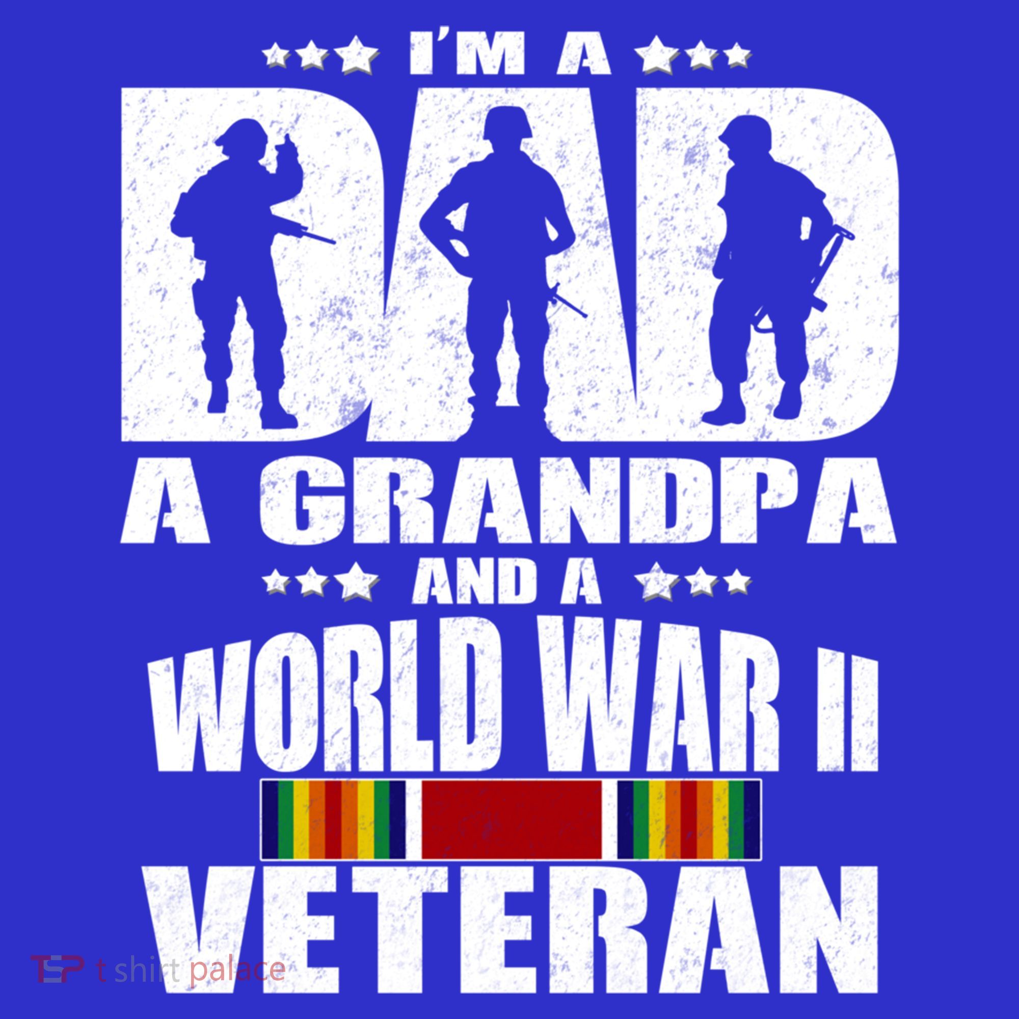 A Dad A Grandpa And A World War 2 Veteran Gift Mousepad