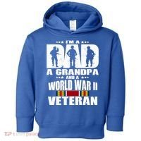 A Dad A Grandpa And A World War 2 Veteran Gift Toddler Hoodie thumb 0