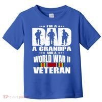 A Dad A Grandpa And A World War 2 Veteran Gift Toddler T-Shirt thumb 0