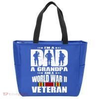 A Dad A Grandpa And A World War 2 Veteran Gift Tote Bag thumb 0