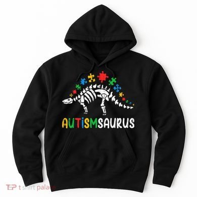 Autismsaurus Dinosaur Autism Awareness Hoodie