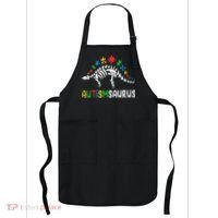Autismsaurus Dinosaur Autism Awareness Apron thumb 0
