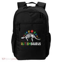 Autismsaurus Dinosaur Autism Awareness Backpack thumb 0