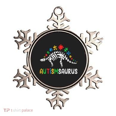 Autismsaurus Dinosaur Autism Awareness Ornament