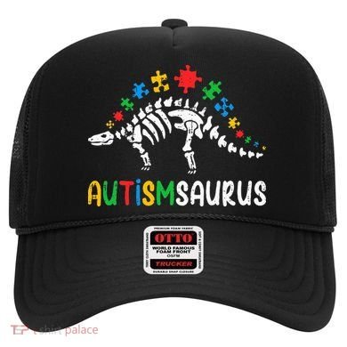 Autismsaurus Dinosaur Autism Awareness Hat