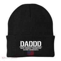 Addd Dads Against Daughters Dating Democrats Beanie thumb 0