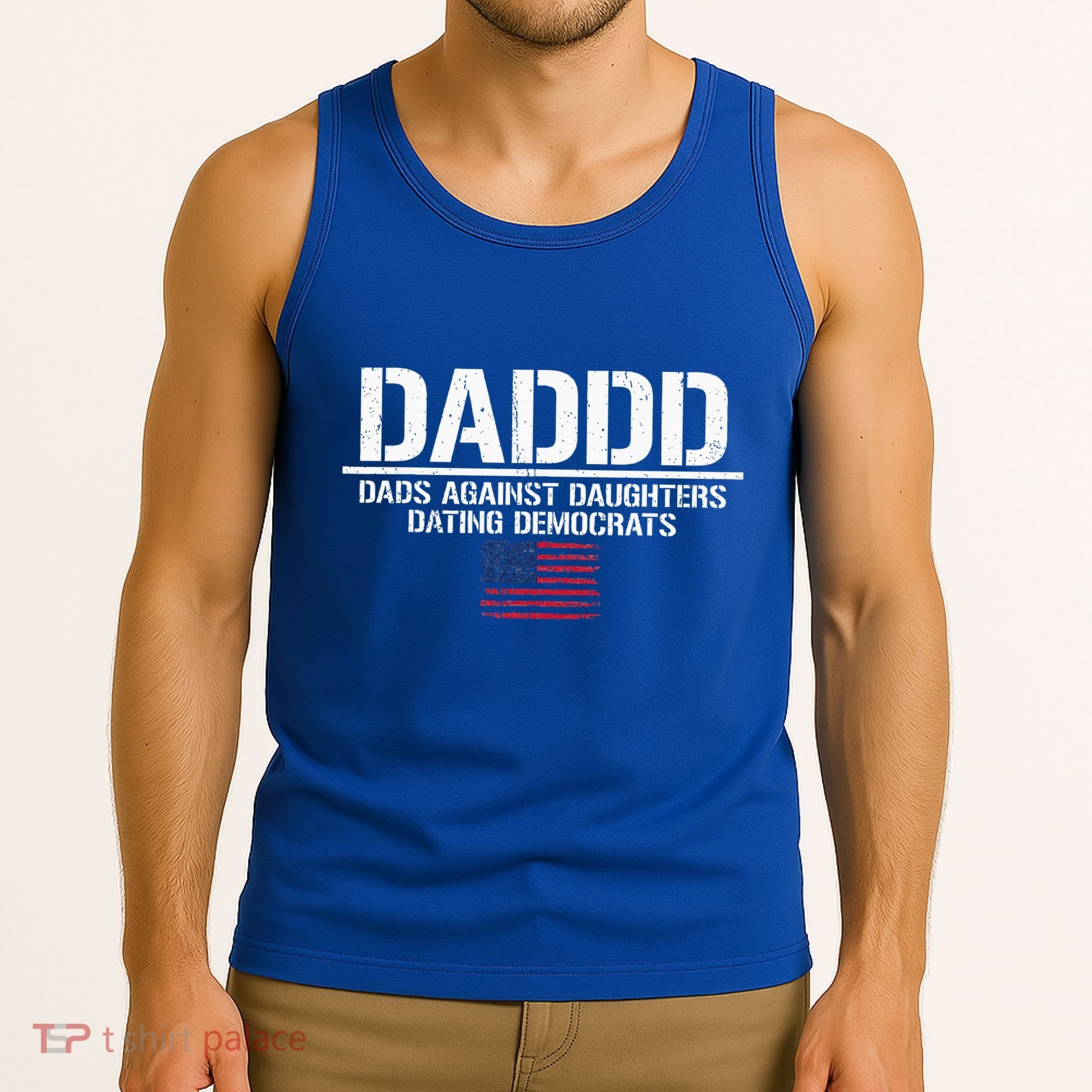 Addd Dads Against Daughters Dating Democrats Tank Top