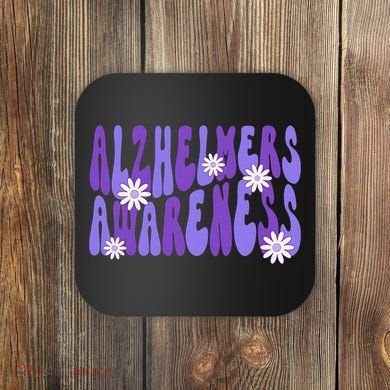 AlzheimerS Disease Awareness Coaster