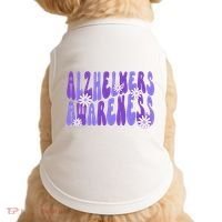 AlzheimerS Disease Awareness Doggie Tank thumb 0