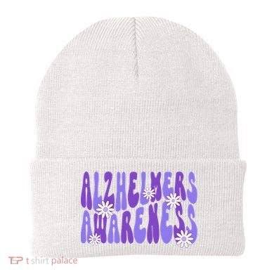 AlzheimerS Disease Awareness Beanie