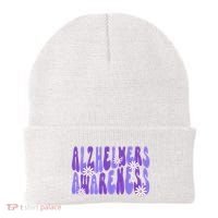AlzheimerS Disease Awareness Beanie thumb 0