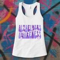 AlzheimerS Disease Awareness Women's Tank Top thumb 3