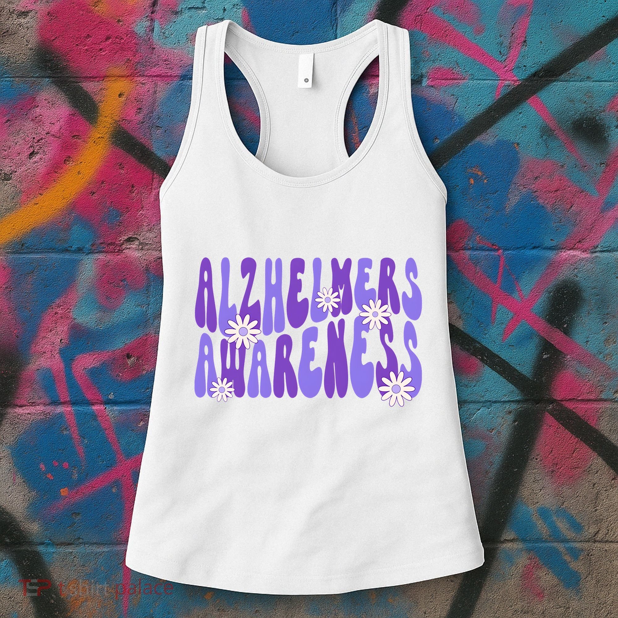AlzheimerS Disease Awareness Women's Tank Top