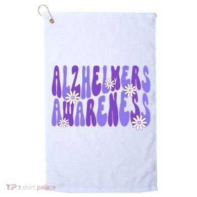 AlzheimerS Disease Awareness Golf Towel