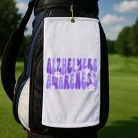 AlzheimerS Disease Awareness Golf Towel thumb 2
