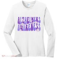 AlzheimerS Disease Awareness Women's Long Sleeve Shirt thumb 0