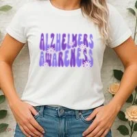 AlzheimerS Disease Awareness Women's T-Shirt thumb 2