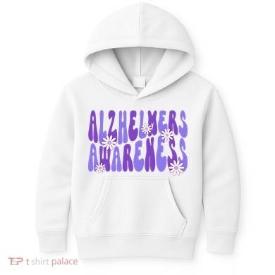 AlzheimerS Disease Awareness Kids Hoodie