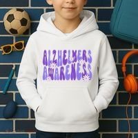AlzheimerS Disease Awareness Kids Hoodie thumb 2