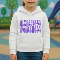 AlzheimerS Disease Awareness Kids Hoodie thumb 3