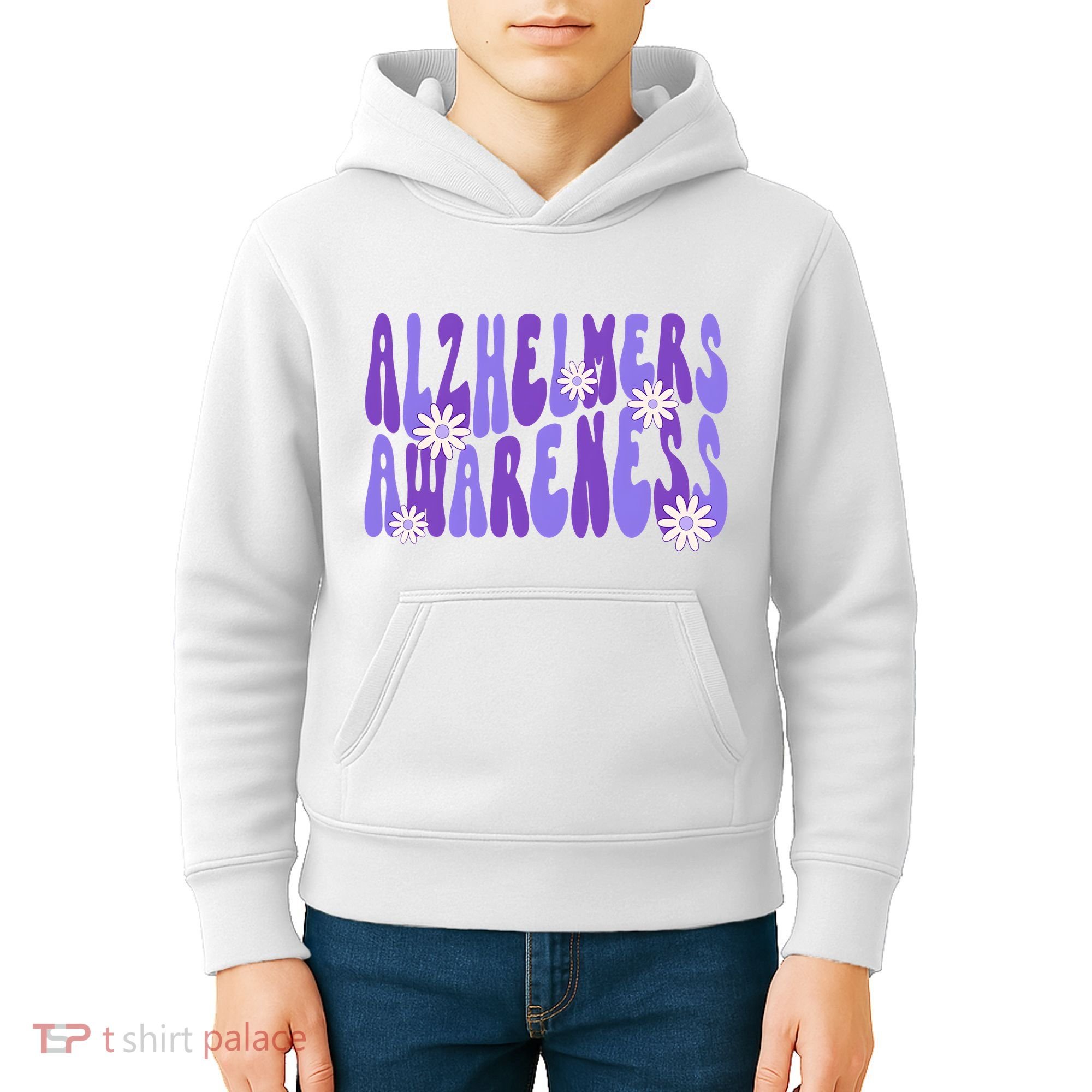 AlzheimerS Disease Awareness Kids Hoodie