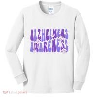 AlzheimerS Disease Awareness Kids Long Sleeve Shirt thumb 0