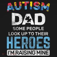 Autism Dad Autism Awareness Autistic Spectrum ASD Doggie Tank thumb 4